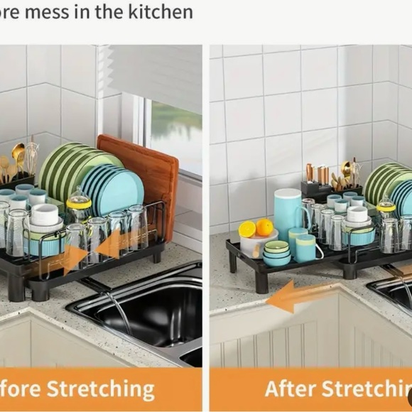 Modern Dish Drying Rack - Picture 2 of 9